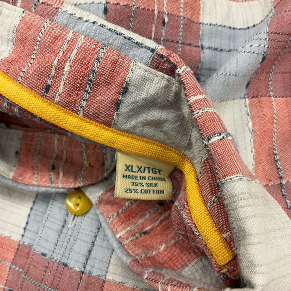 Tommy Bahama Island Modern Fit Button Up Short Sleeve Shirt XLX/TGT - Picture 4 of 8